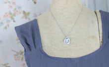Load image into Gallery viewer, Protect Hand Stamped Scripture Necklace: Silver